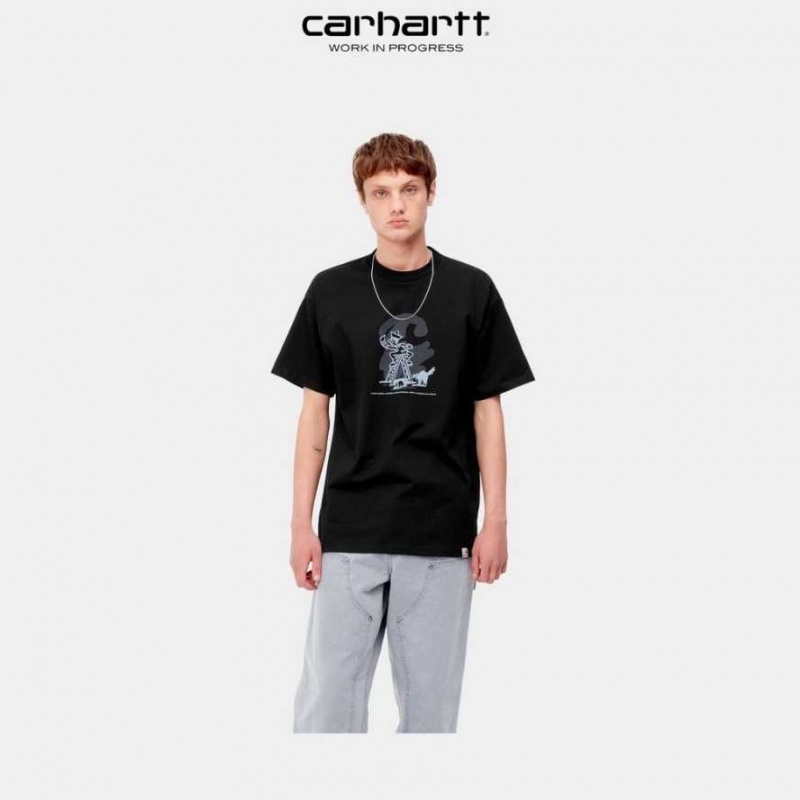 Carhartt Wip Lucky Painter T-Shirt Svarta | SE0000972