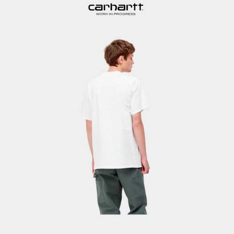 Carhartt Wip Lucky Painter T-Shirt Vita | SE0000969