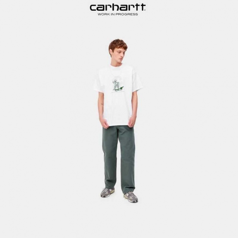 Carhartt Wip Lucky Painter T-Shirt Vita | SE0000969