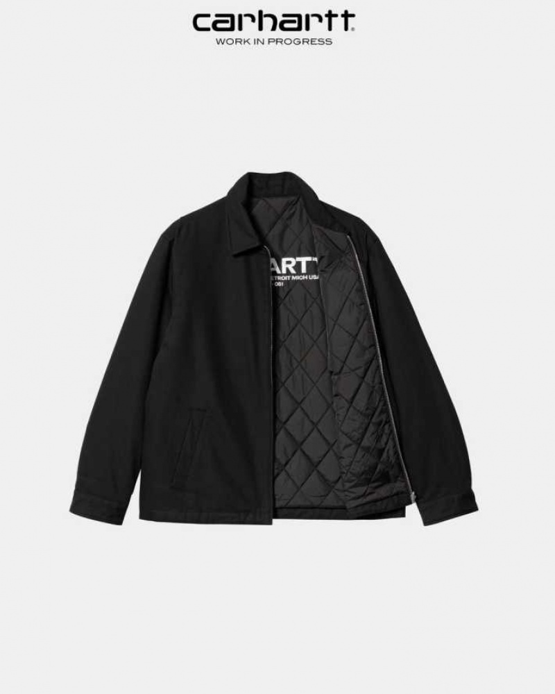 Carhartt Wip Madera Reversible Jacket Svarta | SE0000051