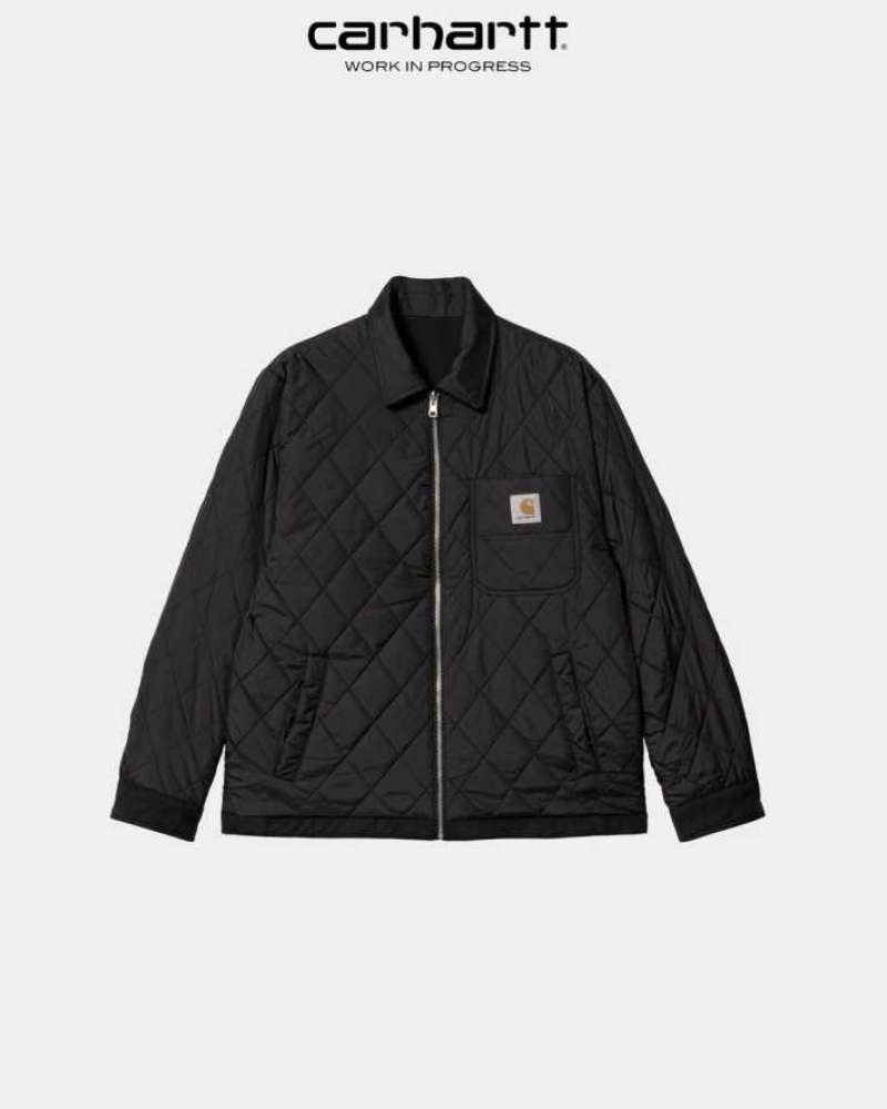 Carhartt Wip Madera Reversible Jacket Svarta | SE0000051