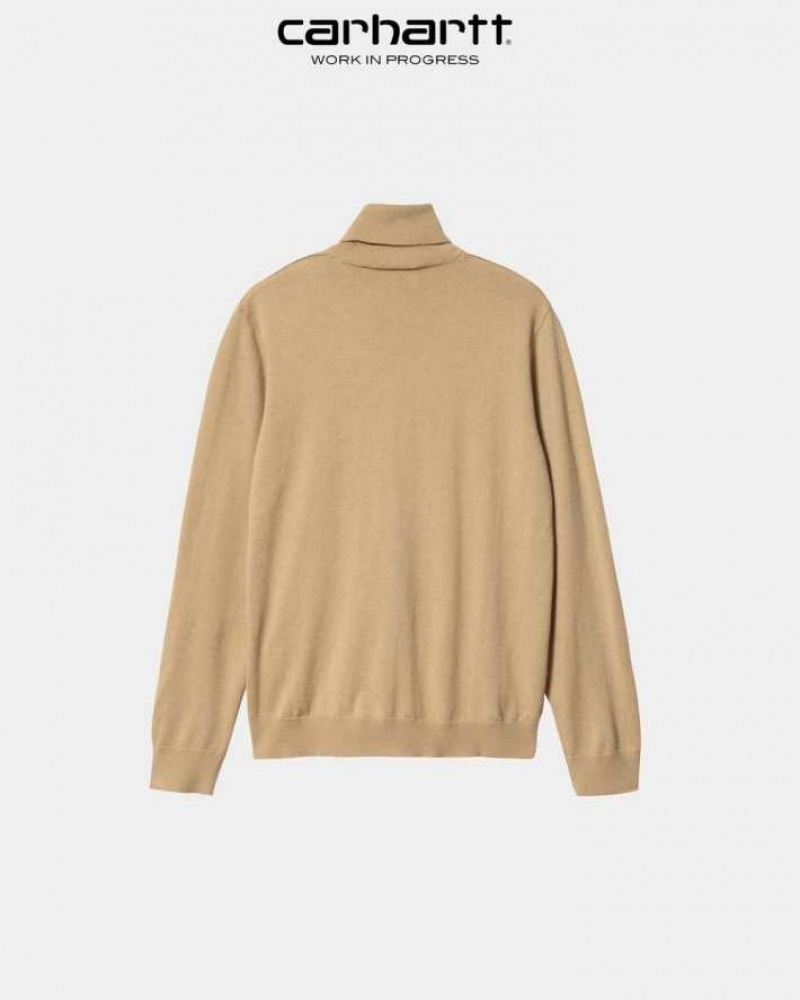 Carhartt Wip Madison Turtleneck Tröja Bruna | SE0000357