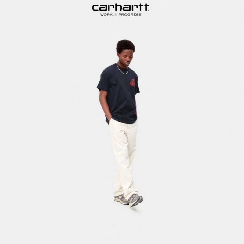 Carhartt Wip Mechanic T-Shirt Mörkmarinblå | SE0000975