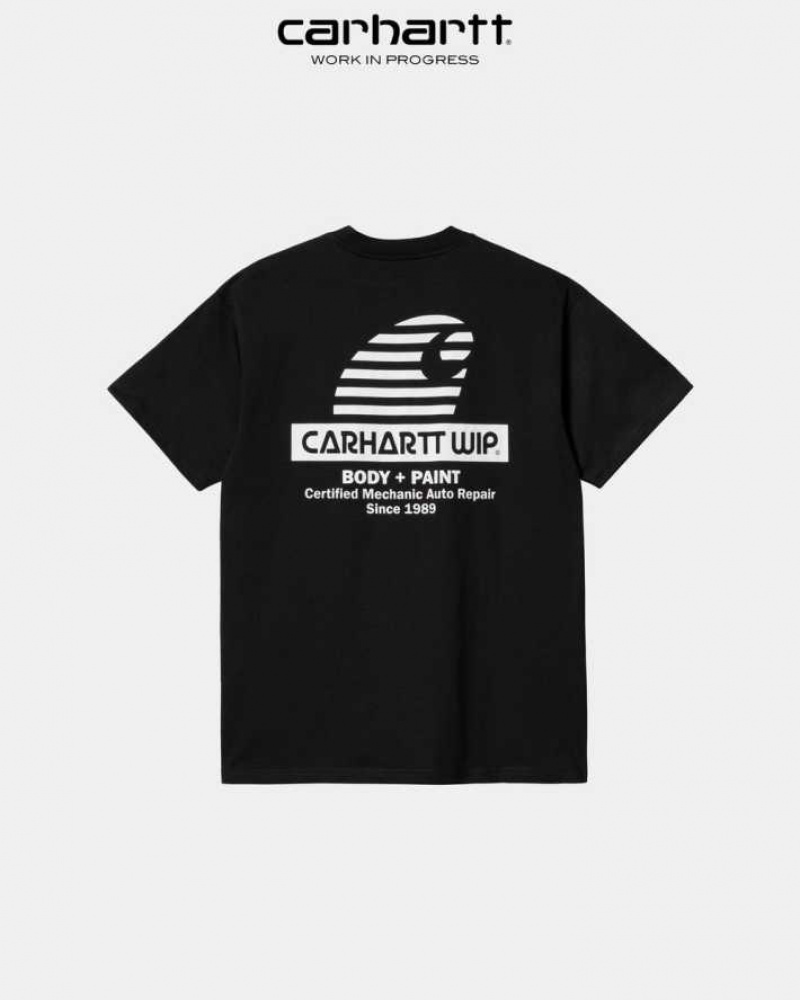 Carhartt Wip Mechanic T-Shirt Svarta | SE0000976