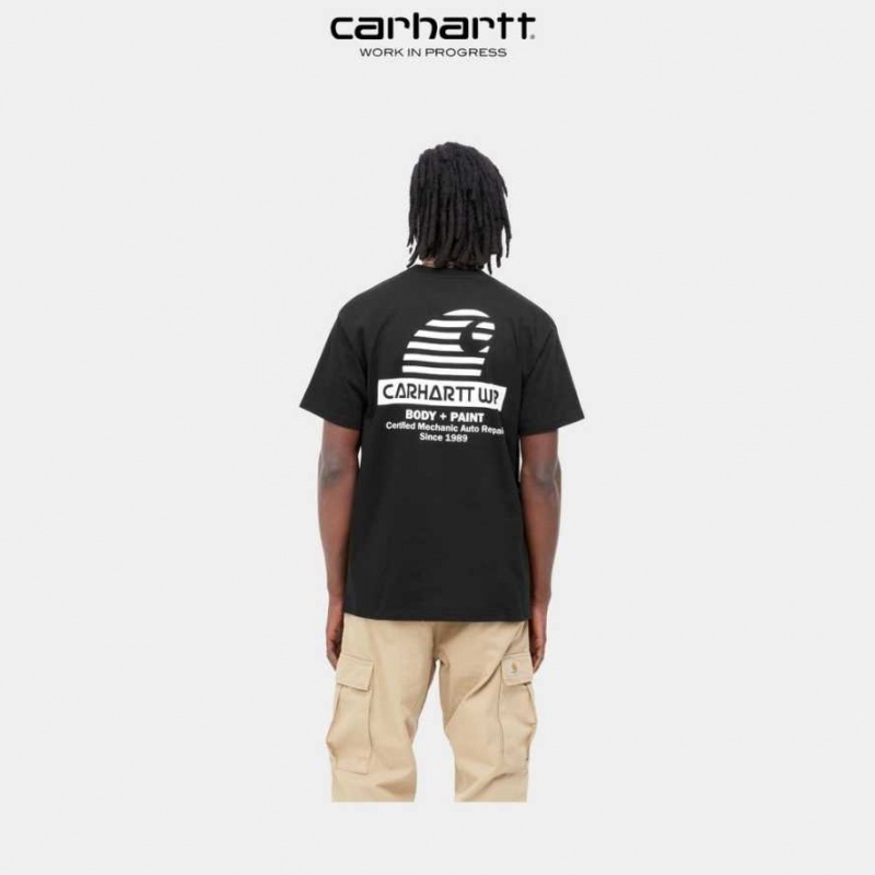 Carhartt Wip Mechanic T-Shirt Svarta | SE0000976