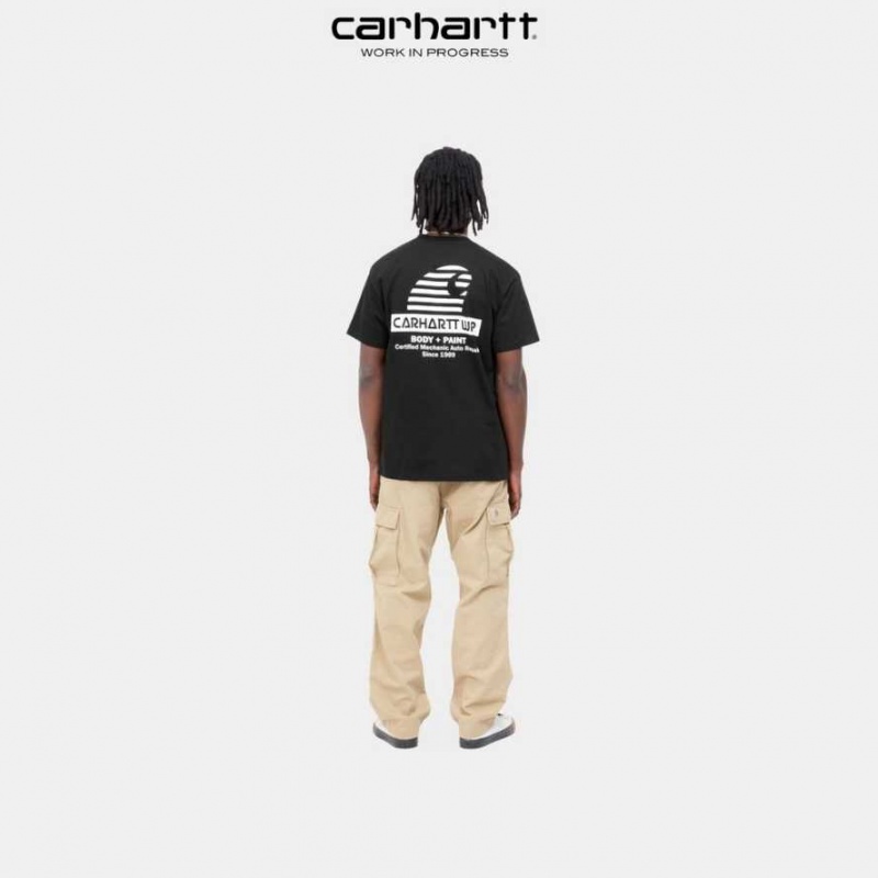 Carhartt Wip Mechanic T-Shirt Svarta | SE0000976