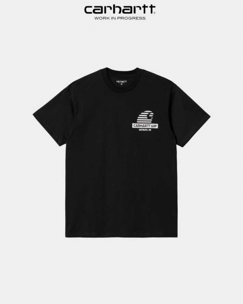 Carhartt Wip Mechanic T-Shirt Svarta | SE0000976