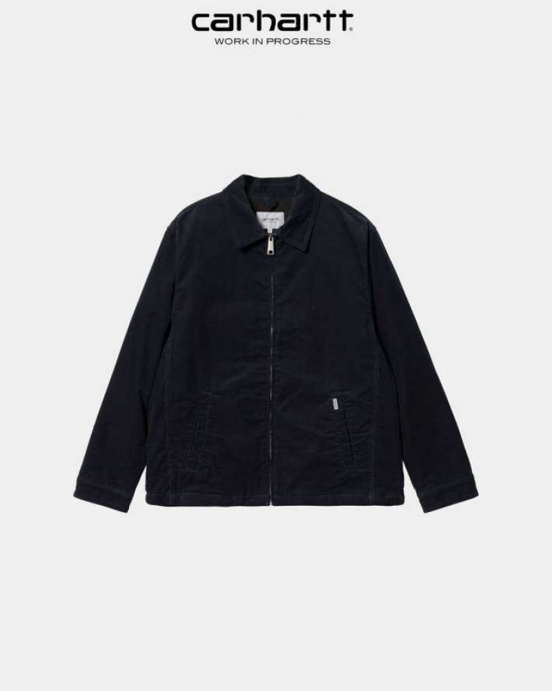 Carhartt Wip Modular Jacket - Corduroy Mörkmarinblå | SE0000061