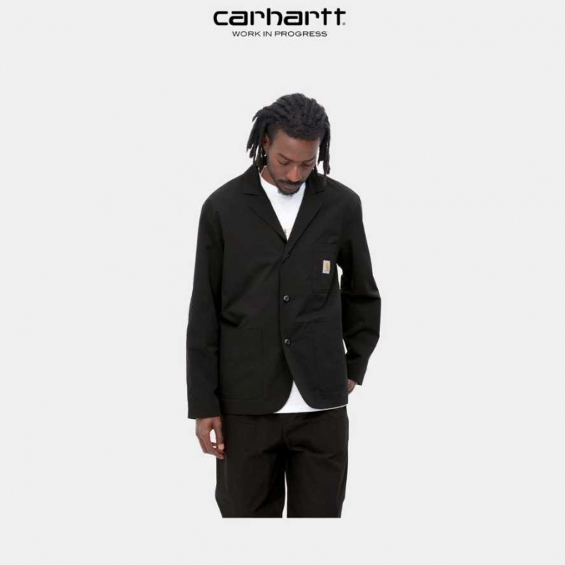 Carhartt Wip Montana Blazer Svarta | SE0000071