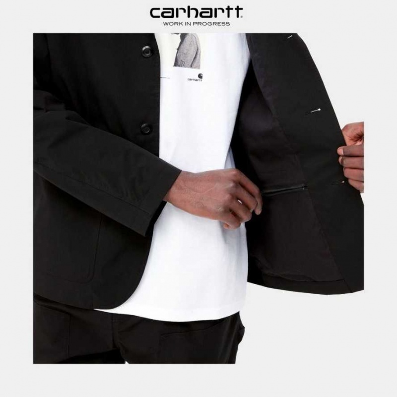 Carhartt Wip Montana Blazer Svarta | SE0000071