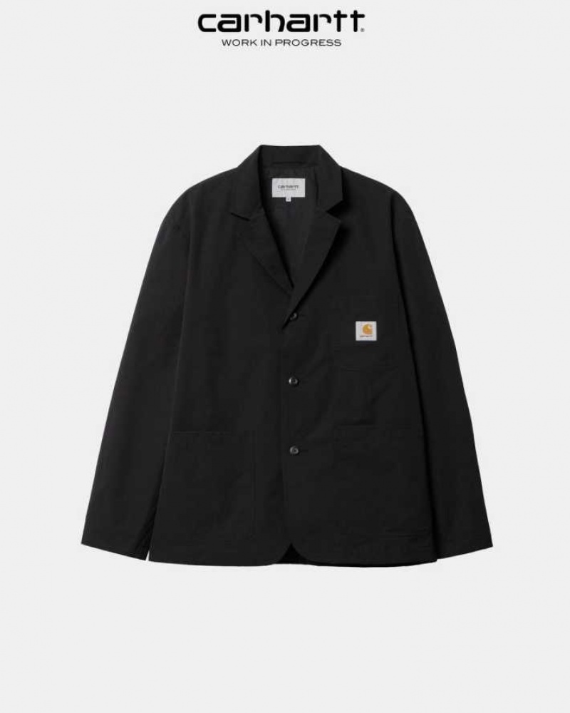 Carhartt Wip Montana Blazer Svarta | SE0000071