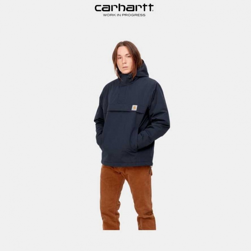 Carhartt Wip Nimbus Pullover (Vinter) Mörkmarinblå | SE0000080