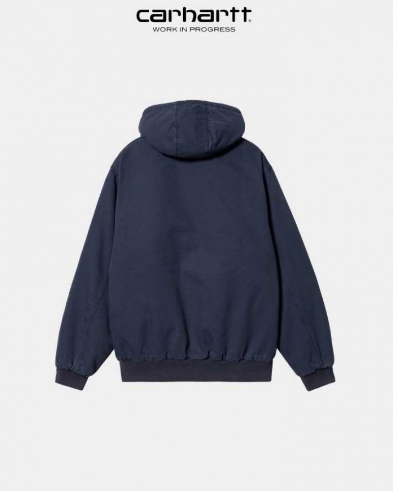 Carhartt Wip OG Active Jacket (Vinter) Enzian (aged canvas) | SE0000084