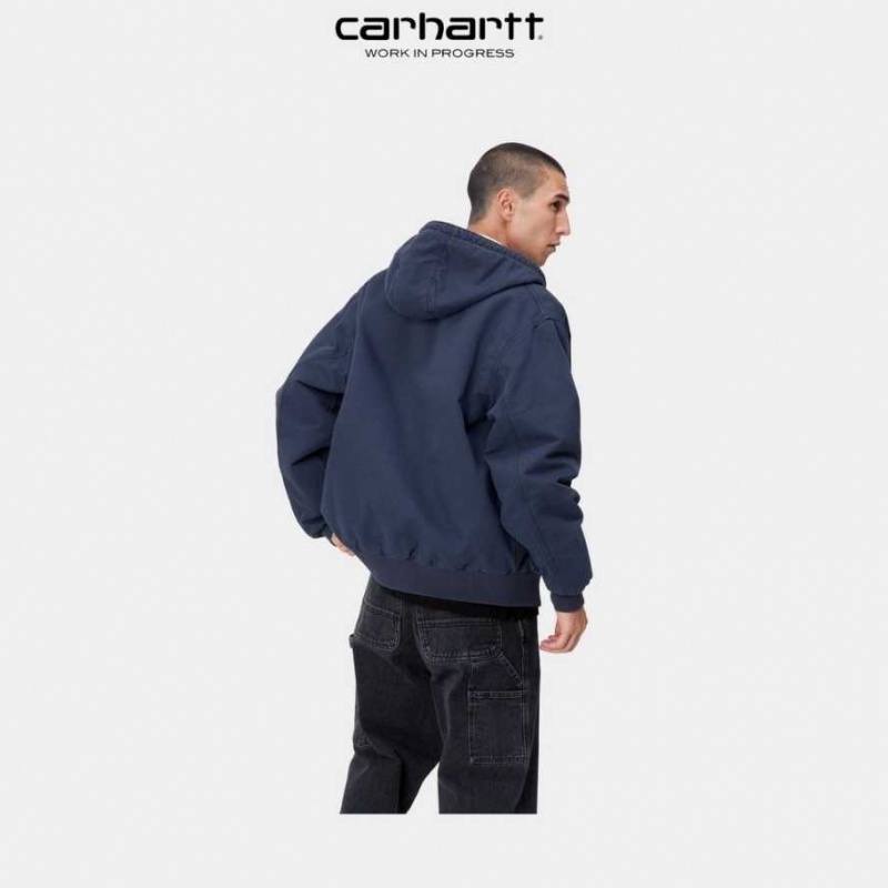 Carhartt Wip OG Active Jacket (Vinter) Enzian (aged canvas) | SE0000084