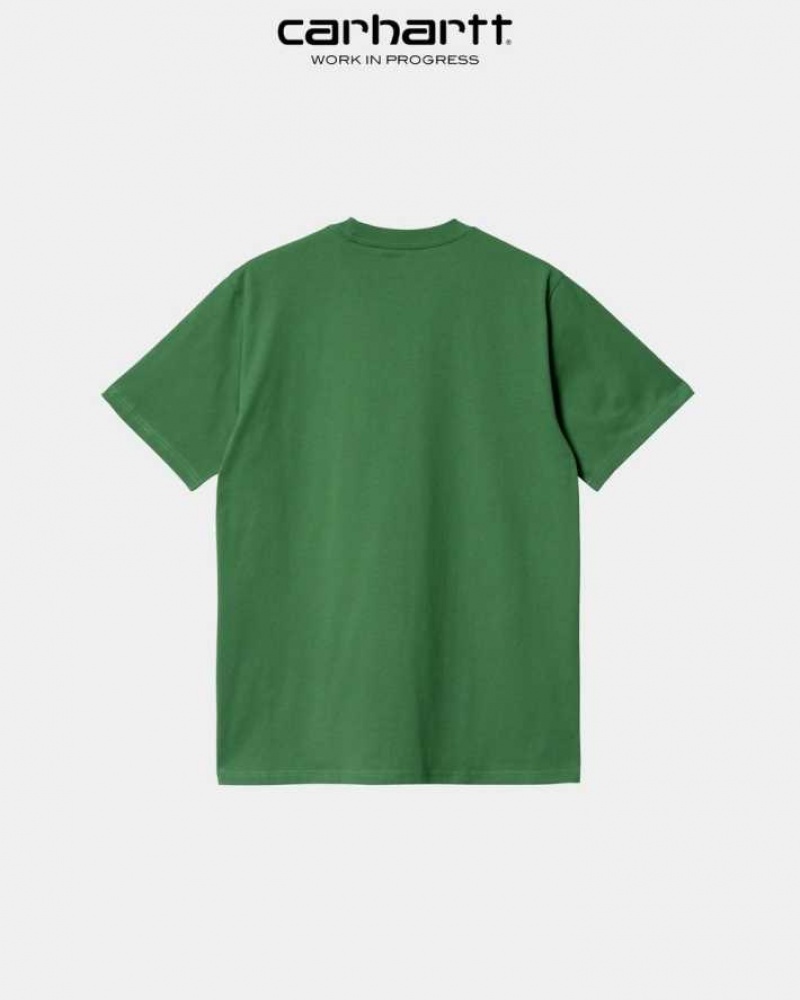 Carhartt Wip Piece Of Arbets T-Shirt Bonsai | SE0001000