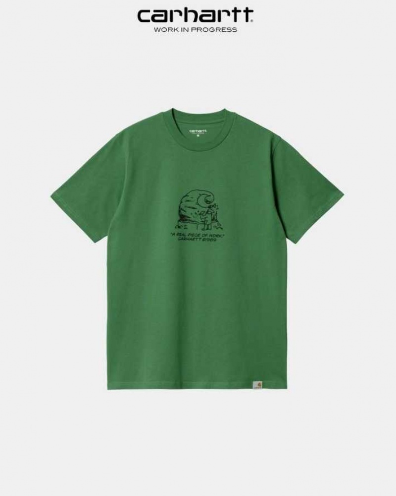 Carhartt Wip Piece Of Arbets T-Shirt Bonsai | SE0001000