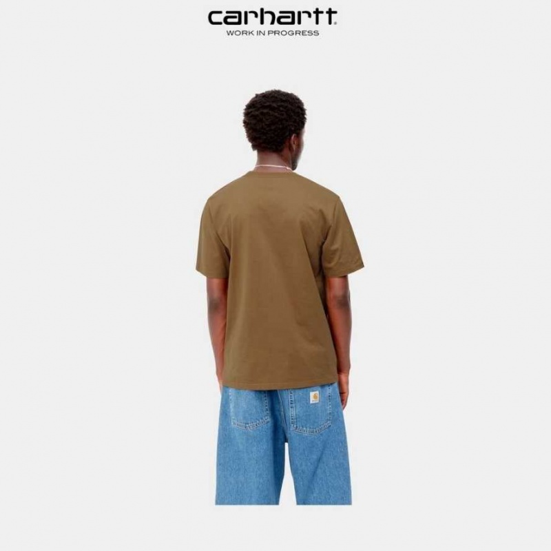 Carhartt Wip Pocket T-Shirt Jasper | SE0001006