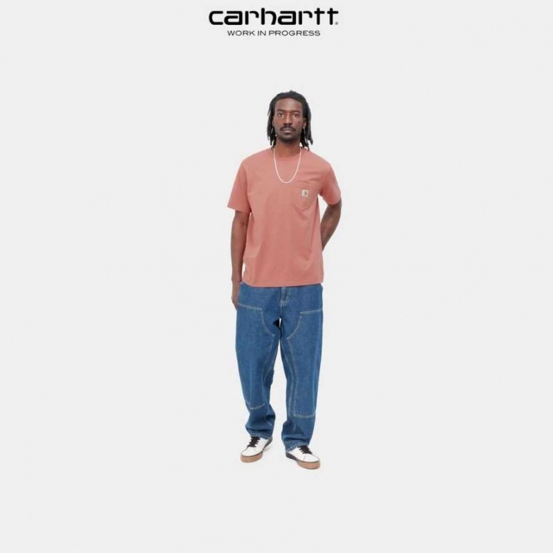 Carhartt Wip Pocket T-Shirt Misty Blush | SE0001013