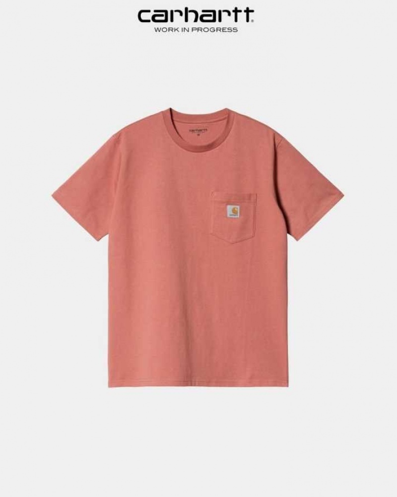 Carhartt Wip Pocket T-Shirt Misty Blush | SE0001013