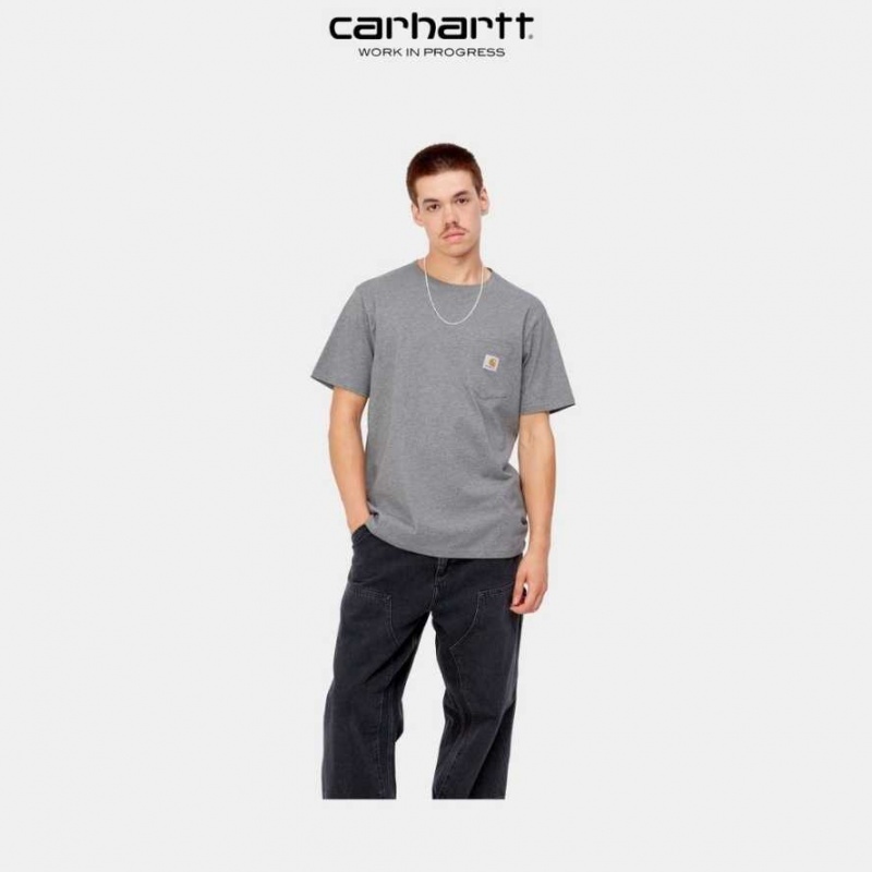 Carhartt Wip Pocket T-Shirt Mörkgrå | SE0001018