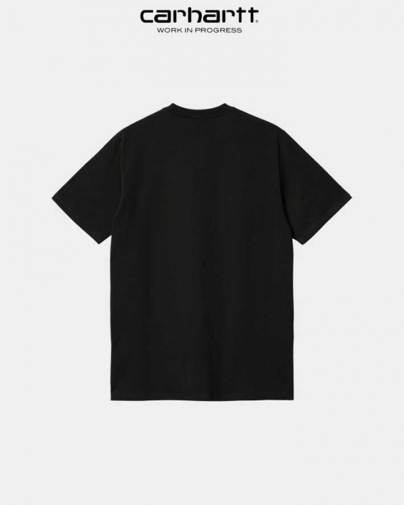 Carhartt Wip Pocket T-Shirt Mörkmarinblå | SE0001005