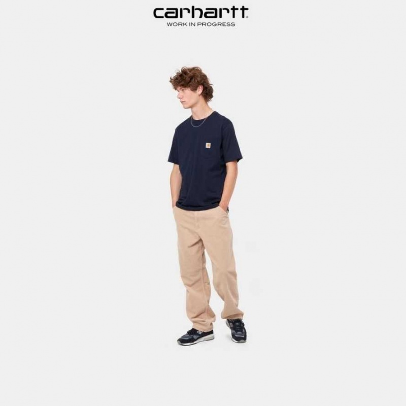 Carhartt Wip Pocket T-Shirt Mörkmarinblå | SE0001005