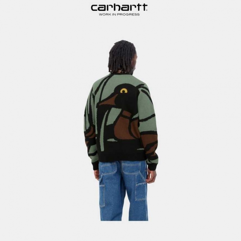 Carhartt Wip Pond Tröja Pond Jacquard | SE0000799