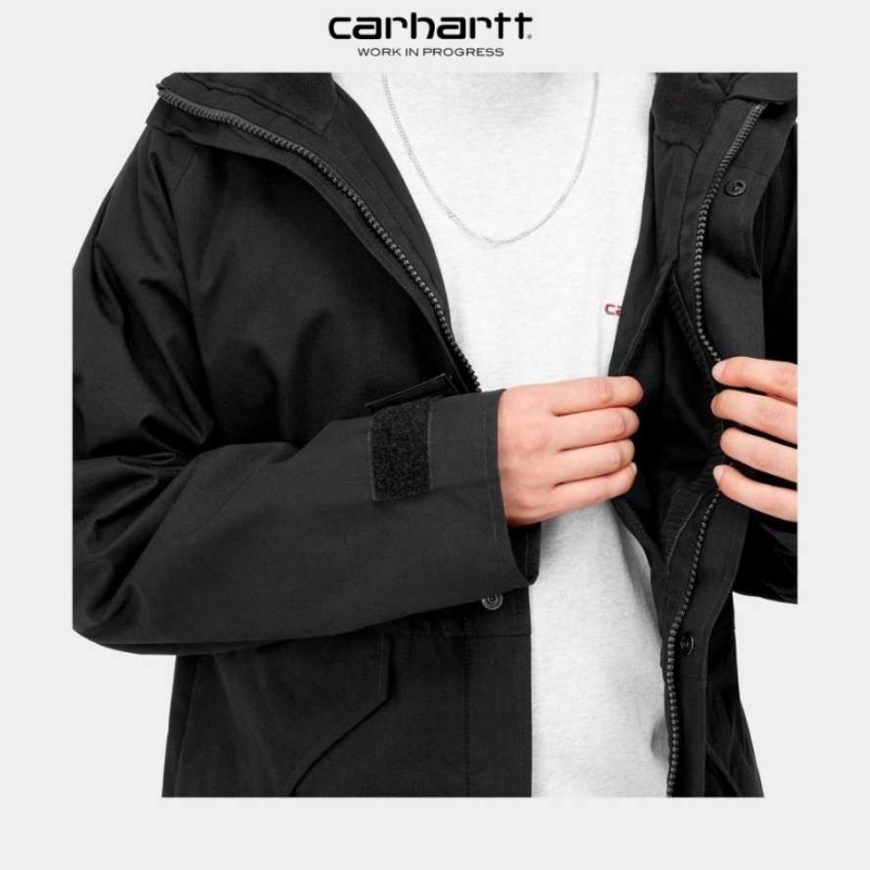 Carhartt Wip Prospector Jacket (Vinter) Svarta | SE0000093