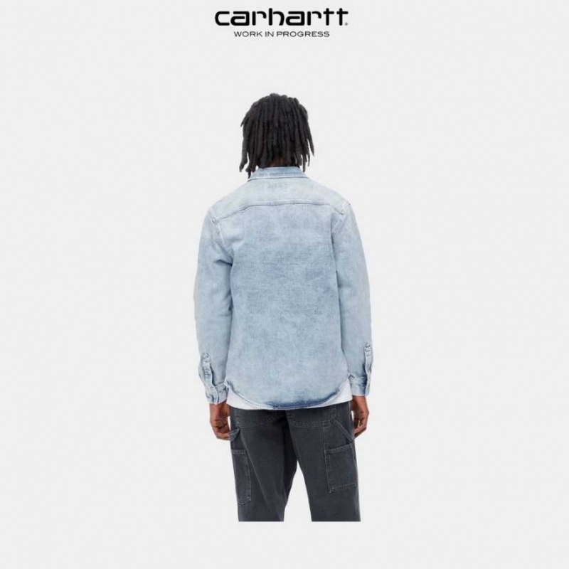 Carhartt Wip Salinac Shirt Jacket Blå | SE0000095