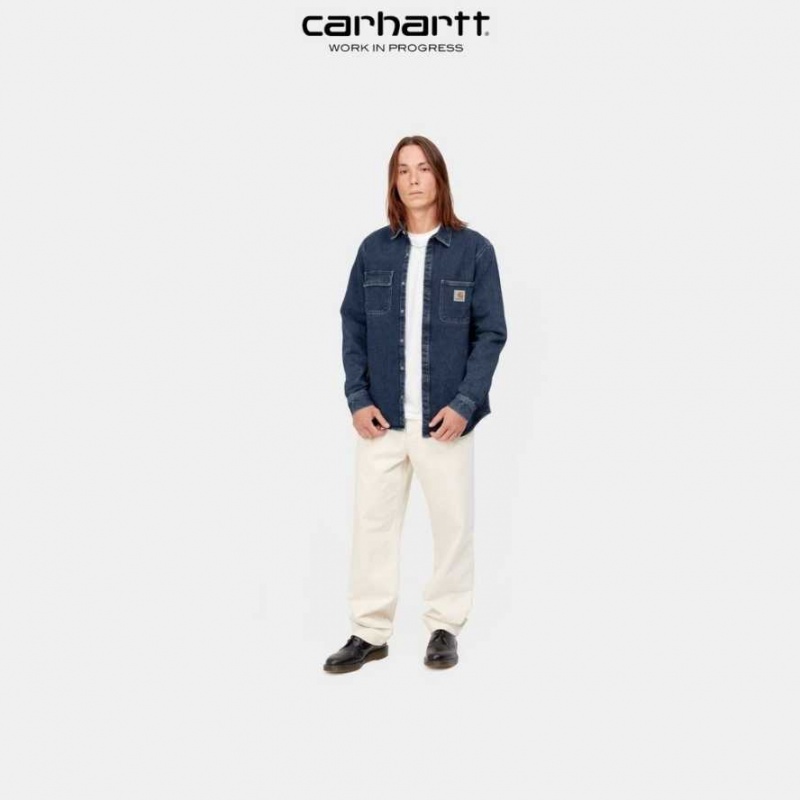 Carhartt Wip Salinac Shirt Jacket Blå | SE0000097