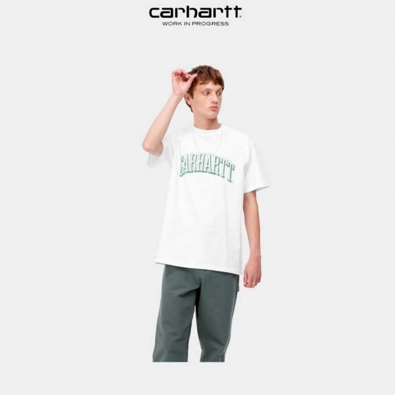 Carhartt Wip Scrawl Script T-Shirt Vita | SE0001035