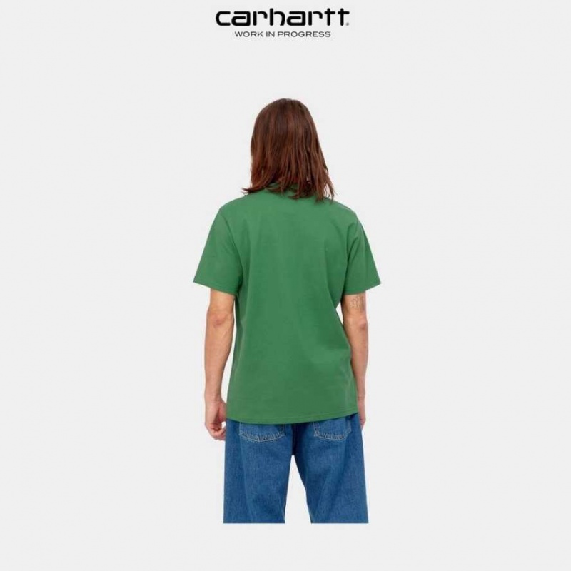 Carhartt Wip Script T-Shirt Bonsai | SE0001042