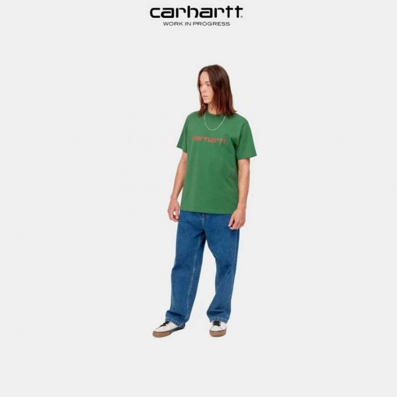 Carhartt Wip Script T-Shirt Bonsai | SE0001042