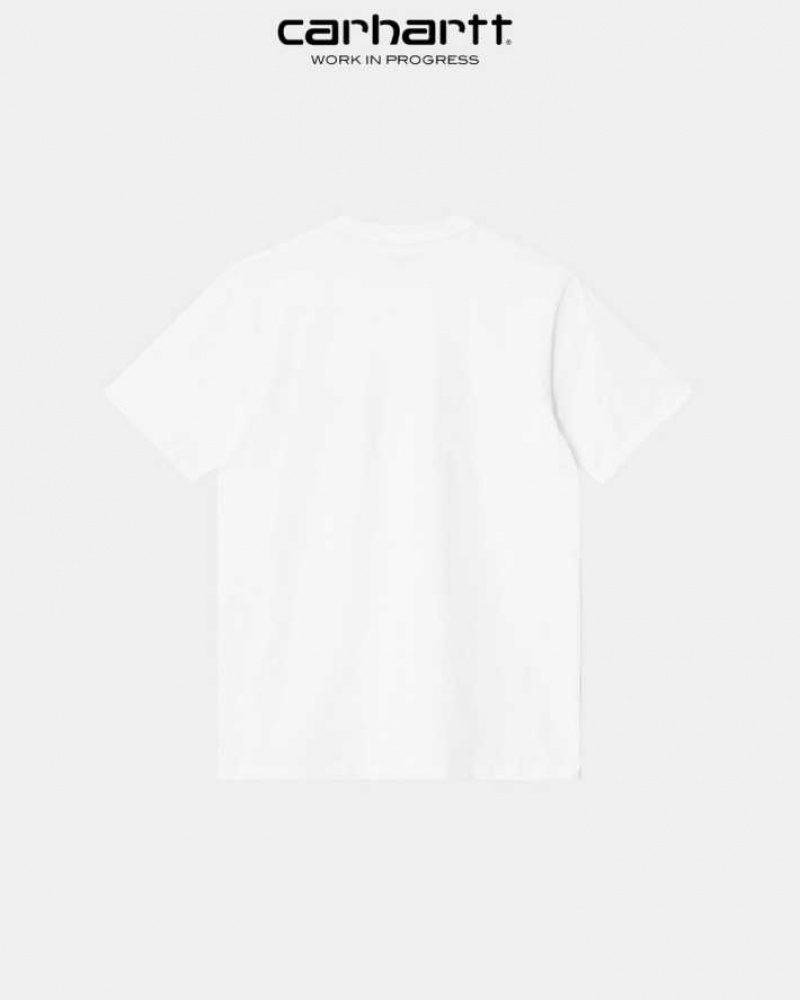 Carhartt Wip Script T-Shirt Vita | SE0001046