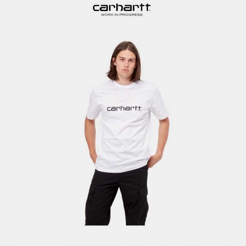 Carhartt Wip Script T-Shirt Vita | SE0001046