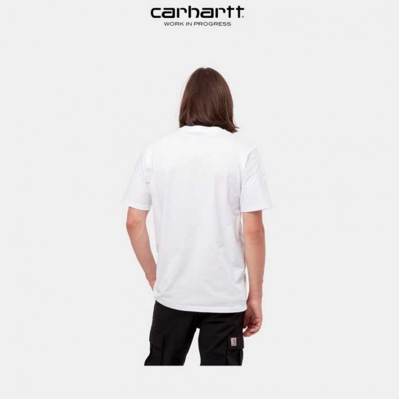 Carhartt Wip Script T-Shirt Vita | SE0001046