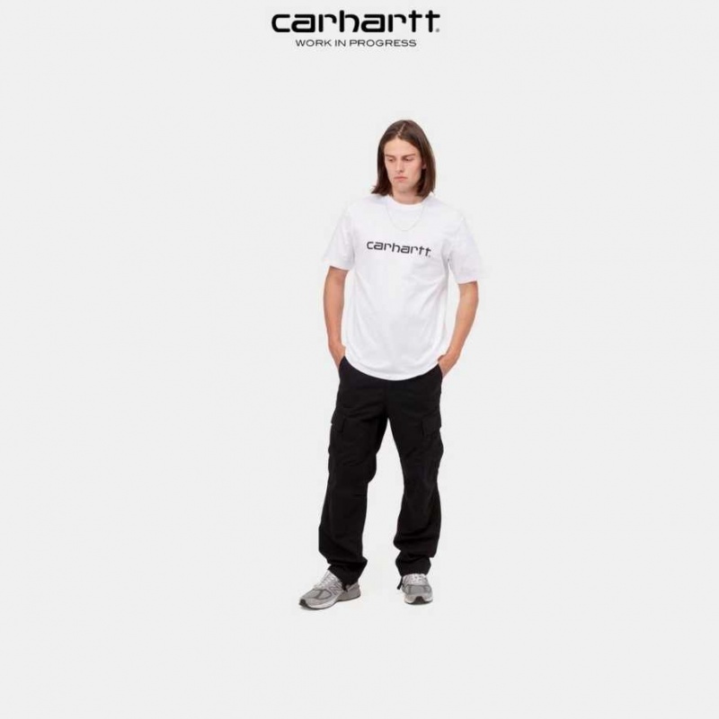 Carhartt Wip Script T-Shirt Vita | SE0001046