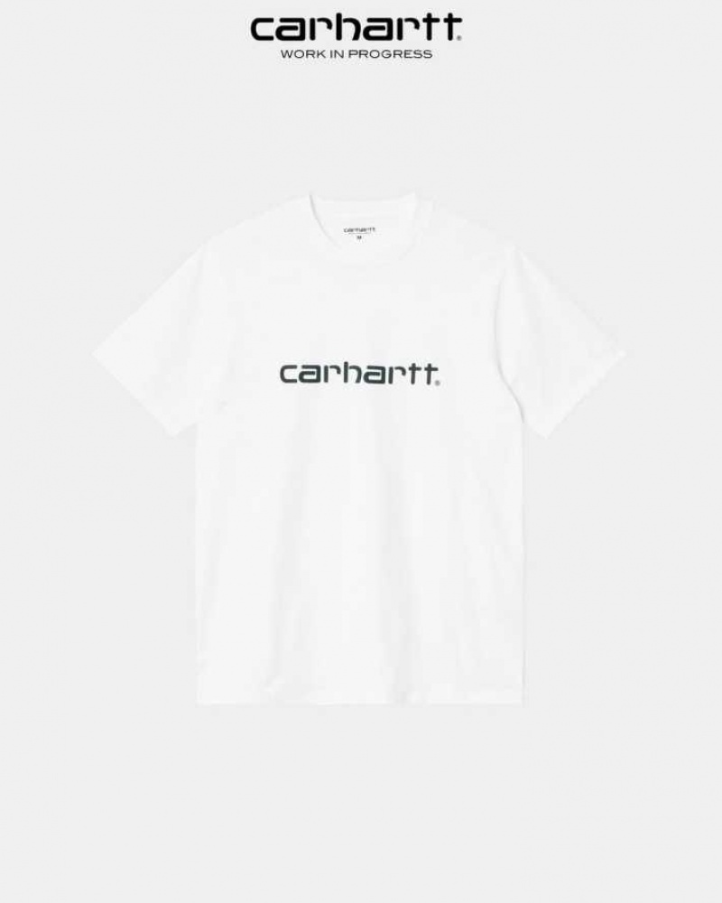 Carhartt Wip Script T-Shirt Vita | SE0001046