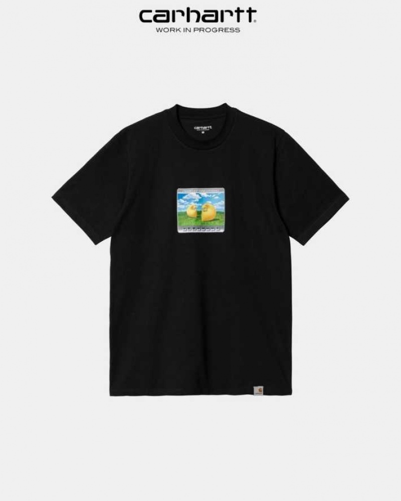 Carhartt Wip Sound Experience T-Shirt Svarta | SE0001056