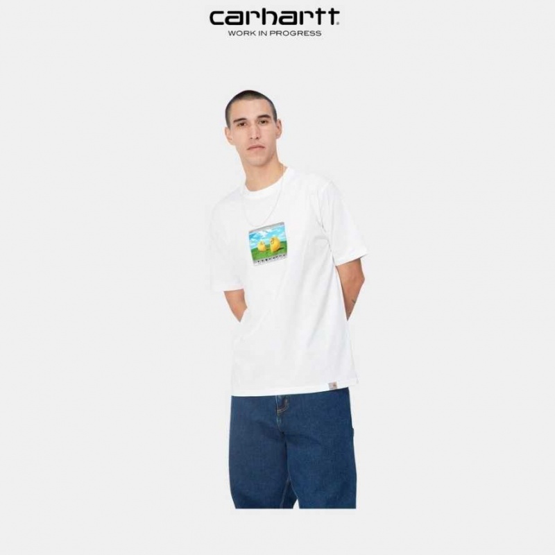 Carhartt Wip Sound Experience T-Shirt Vita | SE0001057