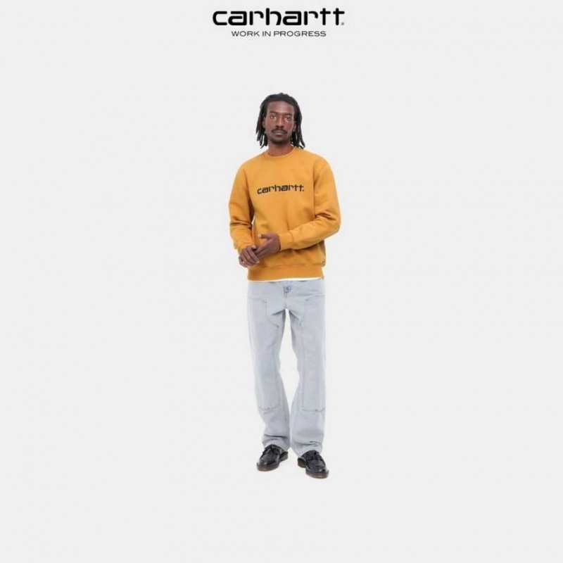 Carhartt Wip Sweatshirt Ochre | SE0000246