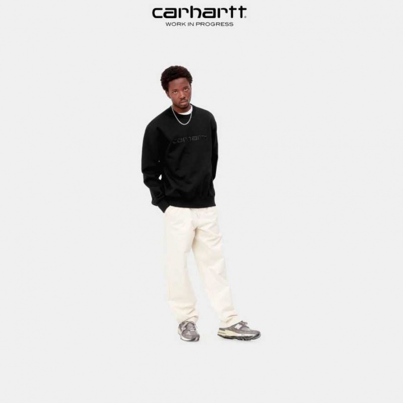 Carhartt Wip Sweatshirt Svarta Svarta | SE0000247