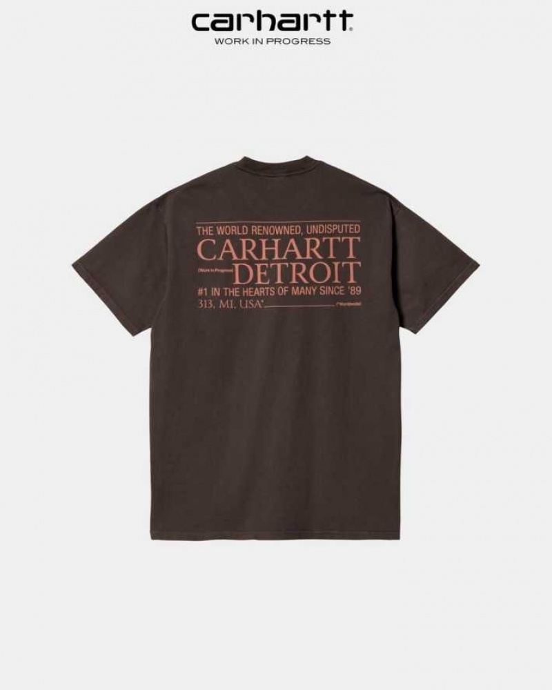 Carhartt Wip Undisputed T-Shirt Mörk | SE0001060