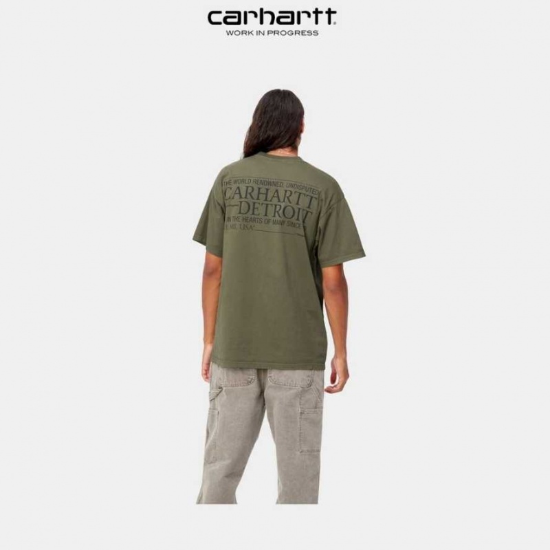 Carhartt Wip Undisputed T-Shirt Seaweed | SE0001062