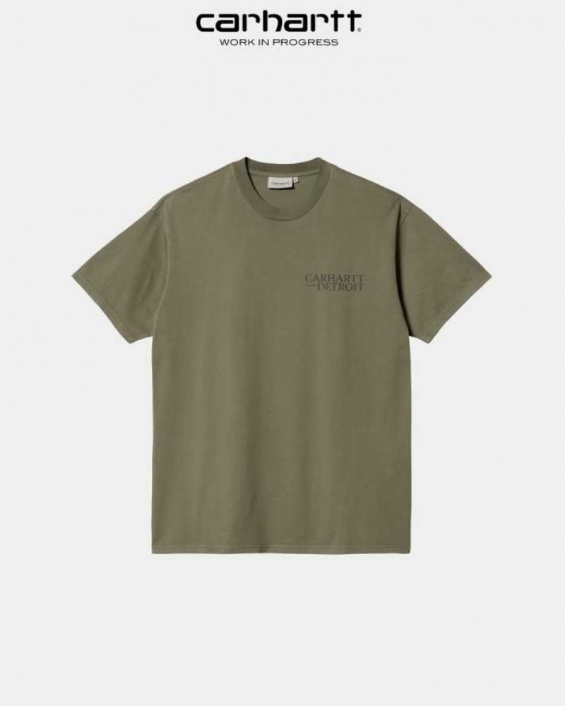 Carhartt Wip Undisputed T-Shirt Seaweed | SE0001062