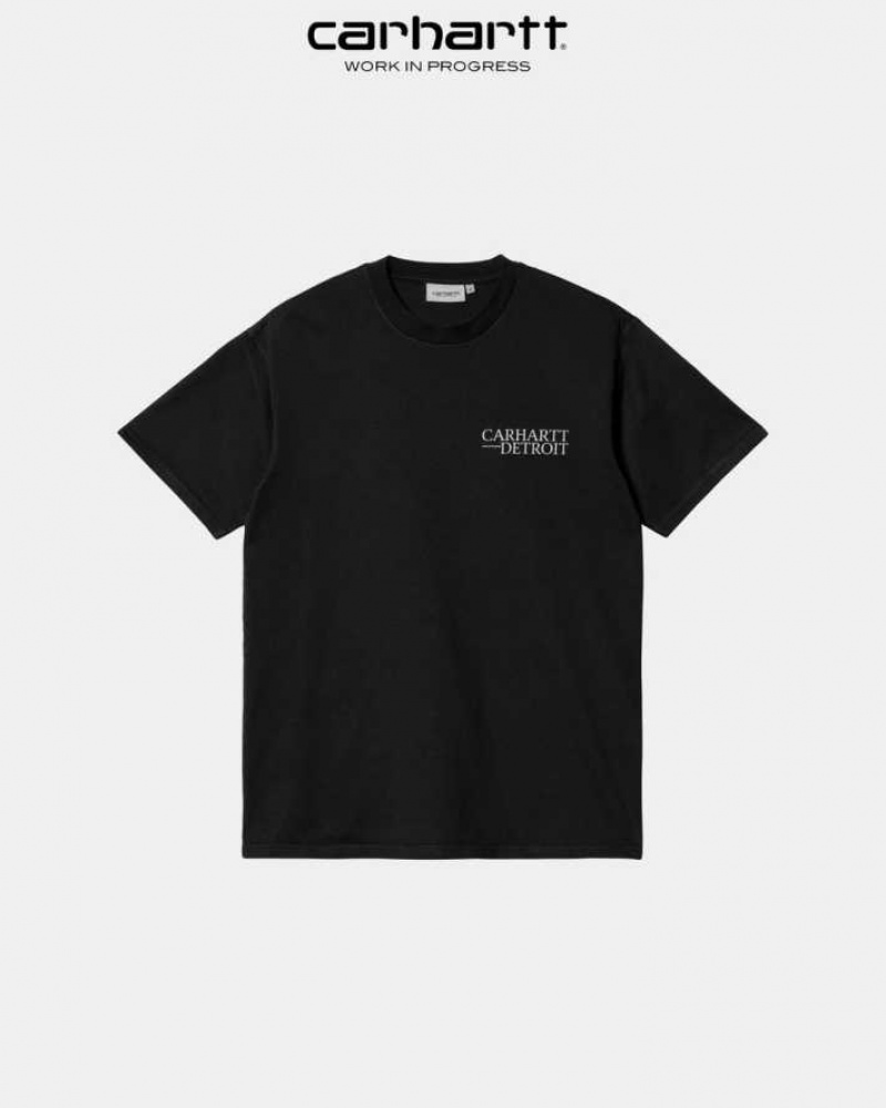 Carhartt Wip Undisputed T-Shirt Svarta | SE0001061