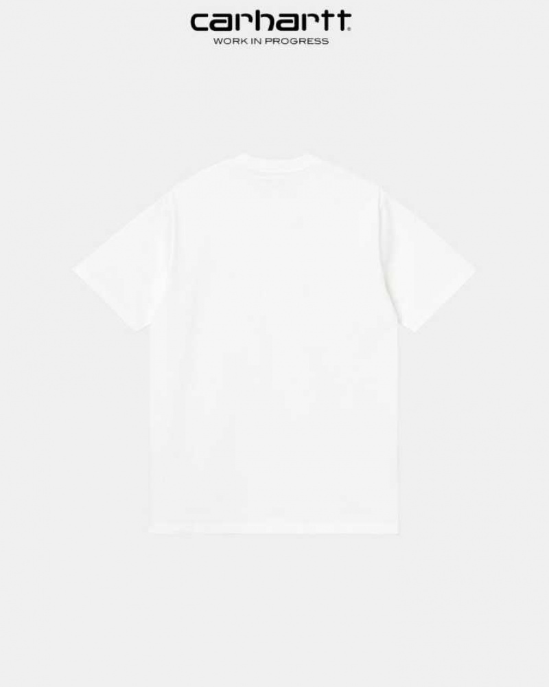 Carhartt Wip University Script T-Shirt Vita | SE0001064