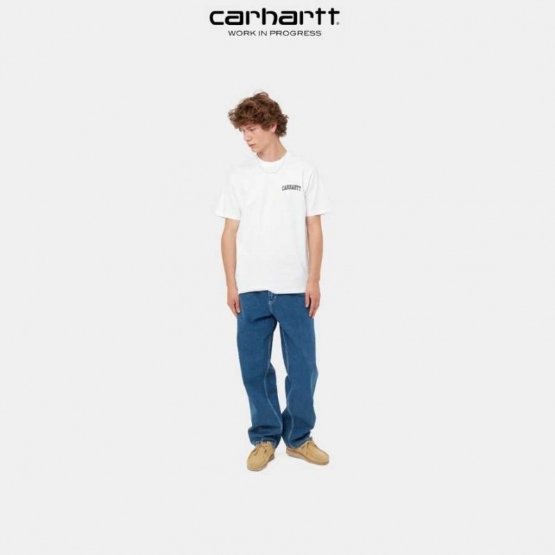 Carhartt Wip University Script T-Shirt Vita | SE0001064