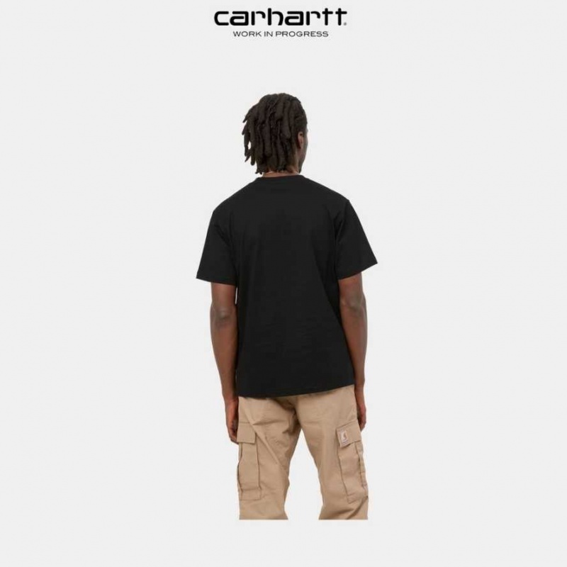 Carhartt Wip University T-Shirt Svarta | SE0001066