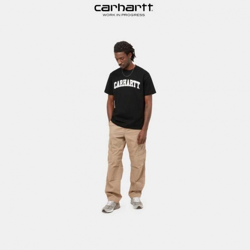 Carhartt Wip University T-Shirt Svarta | SE0001066